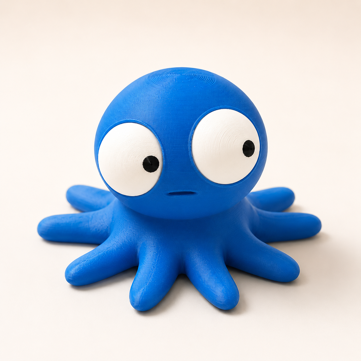 Goofy Oktopus | Süße 3D-gedruckte Sammelfigur – VantaVice