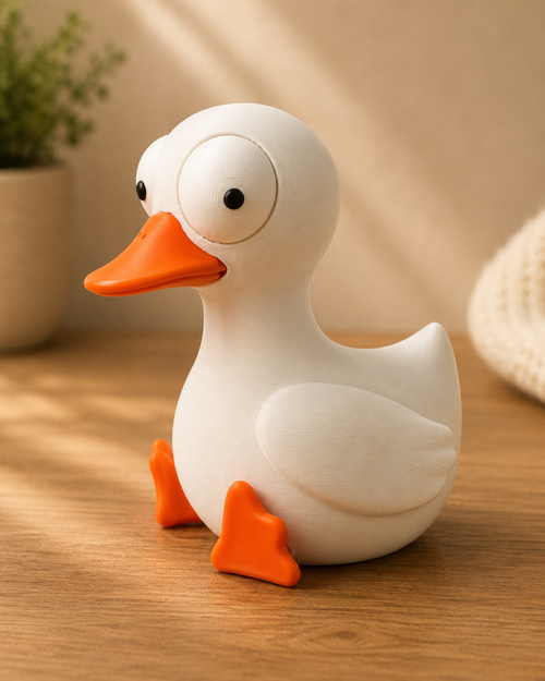 Goofy Gans | Süße 3D-gedruckte Sammelfigur – VantaVice