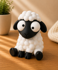 Goofy Schaf | Süße 3D-gedruckte Sammelfigur – VantaVice