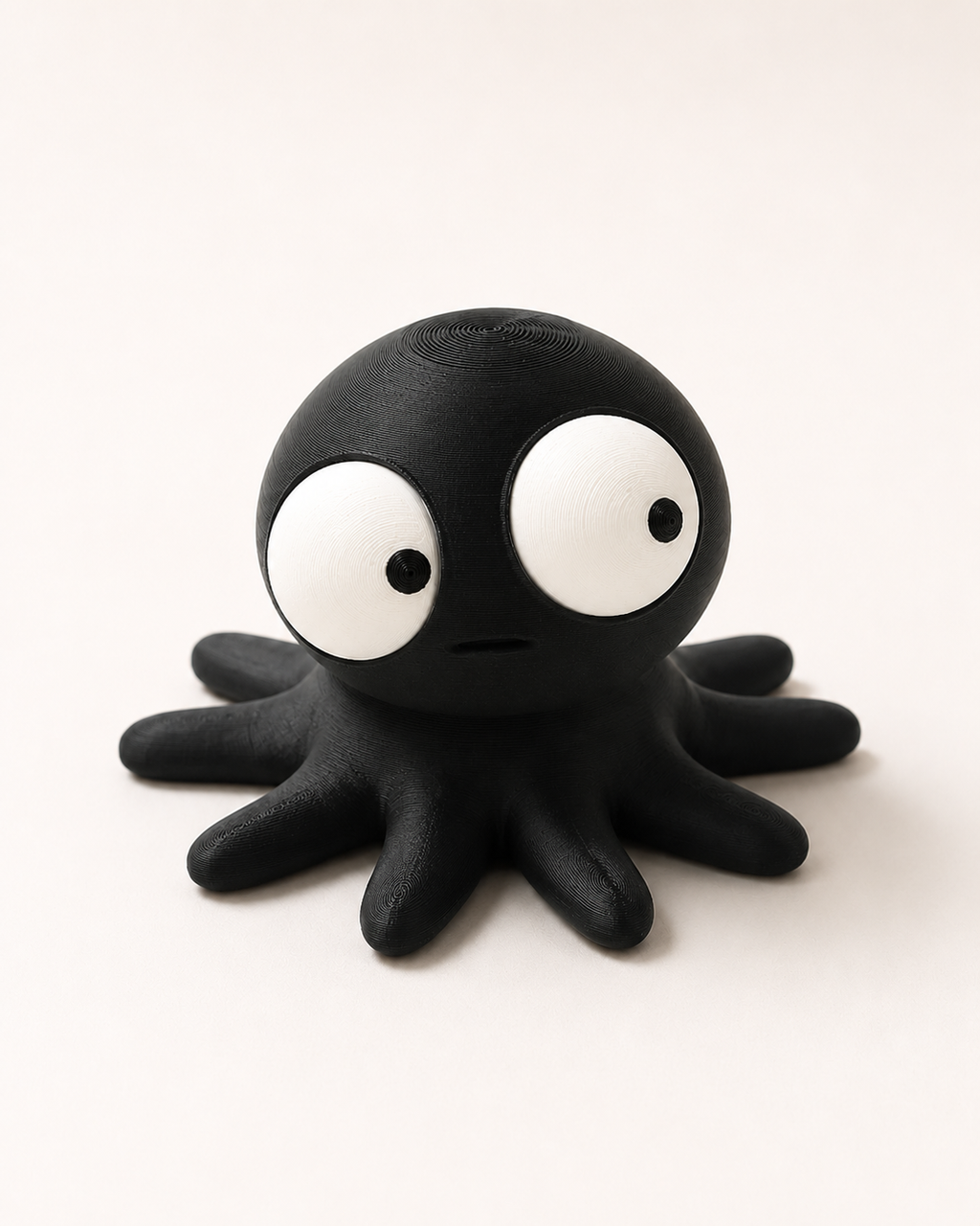 Goofy Oktopus | Süße 3D-gedruckte Sammelfigur – VantaVice