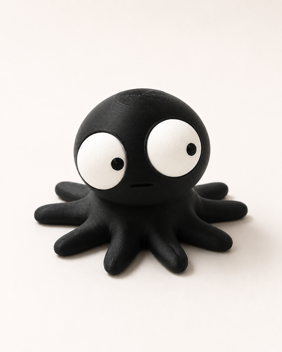 Goofy Oktopus | Süße 3D-gedruckte Sammelfigur – VantaVice